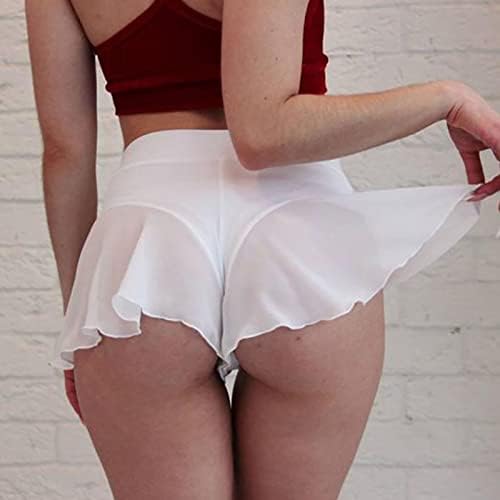 מיני סקסיות מיני מותניים מכנסי ריקוד קצרים נשים פרועות ריקוד מוט מכנסיים חמים מכנסיים קצרים צמודים להלבשה תחתונה של תחתונים זורמים