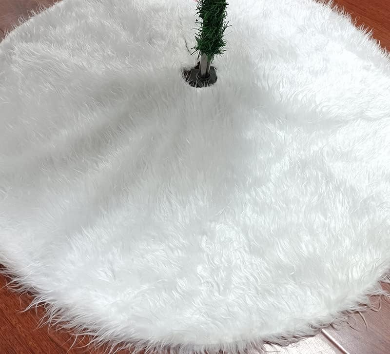 חתיכה אחת 48 אינץ 'עץ חג המולד חצאית קטיפה חצאית עץ חג המולד עץ חג קישוט
