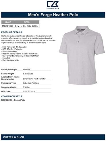 Cutter & Buck's Forge Heather Polo