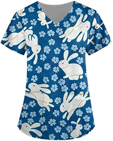 Y2k חולצות שרוול קצר לנשים צמרות סיעוד קיץ חמודות הדפס גרפי חמוד קאוואי יוצא החולצות לחולצות צוואר
