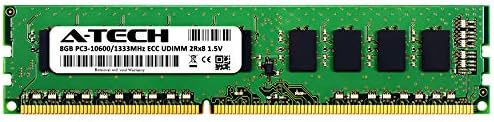 זיכרון זיכרון A -Tech 8GB עבור HP Proliant DL120 G7 - DDR3 1333MHz PC3-10600 ECC UDIMM 2RX8 1.5V - שרת יחיד