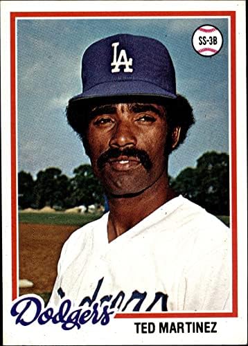 1978 Topps 546 טד מרטינז לוס אנג'לס דודג'רס NM+ Dodgers