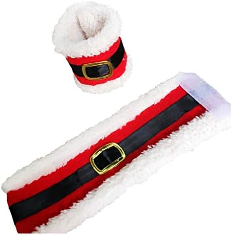 באנגו 12 יחידות מפיות חג המולד טבעות סנטה קלאוס חגורות מפיות מפיות אבזם מפיות קישוטי חג המולד מסיבת המסיבה למלון היתי