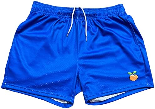 Joocy AF Mens Mens 5 אינץ 'מכנסיים קצרים - קל משקל, חדר כושר, אתלטי, מכנסי כדורסל