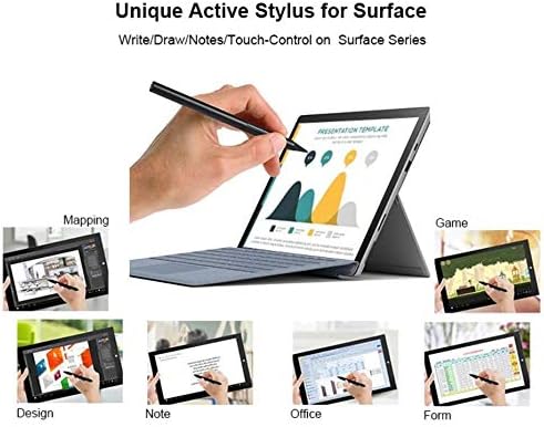 עט גרגיל קופסא תואם ל- asus zenbook flip s ux370ua - Activestudio Active Stylus 2020, חרט אלקטרוני עם קצה עדין במיוחד עבור Asus Zenbook