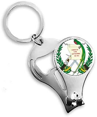 גואטמלה סמל לאומי ציפורניים ציפורניים ניפר טבעת מפתח בקבוקי שרשרת פתיחה