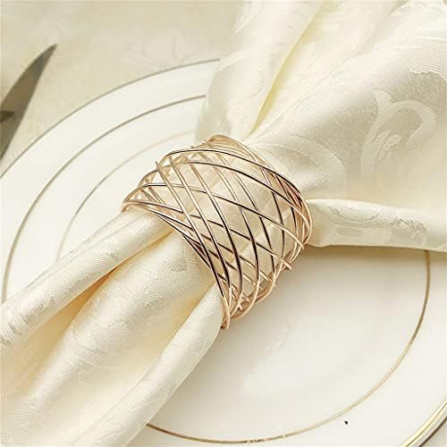 Renslat 10 יחידות המפיות המערבי טבעת חוט ברזל טבעת מתכת מפיתת אבזם מלון מפית טבעת מפית טבעת מפית