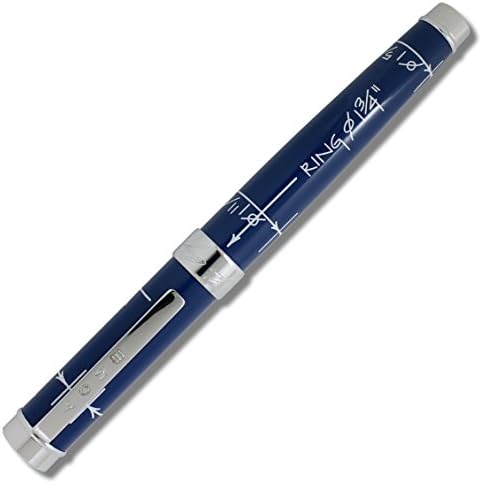 עט מזרקת Acme PCB01F, הדפס כחול