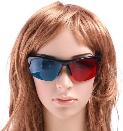 פרו - אנה מקצועי 3 משקפיים עבור אדום / ציאן 3 סרטים-פריצת דרך טכנולוגית