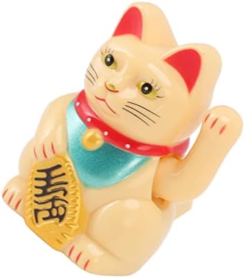 קישוט חתולים סיני, קישוט לחתולים של סקו ידידותי לקישוט חתולים סולארי מנופף בזרוע חיה של הבית