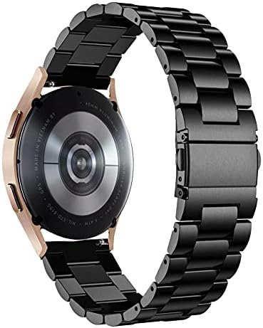 עבור Galaxy Watch4/Galaxy Watch4 Classic Smart Warch יוקרה יוקרה רצועת כף היד מתכתית צמיד מתכת AR0