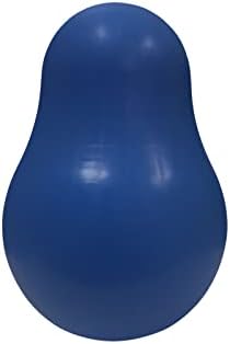 SimpleDog Doggie Dooley Tumbler צעצוע כדור כלב כבד למשחק אגרסיבי, כחול, ארהב תוצרת, בינוני, 6 אינץ '