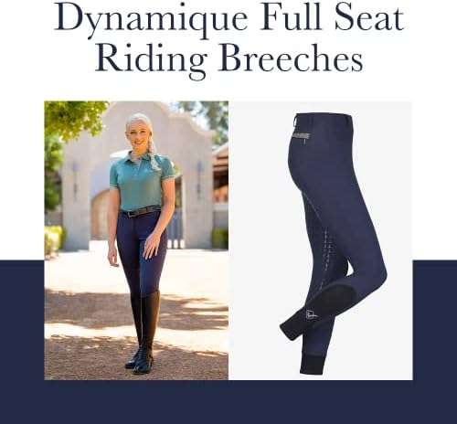 Lemieux Dynamique מכנסי מושב מלאים לנשים - מכנסי סוסים לרכיבה על סוסים - מכנסי הרכיבה של ג'ודפור של הנשים