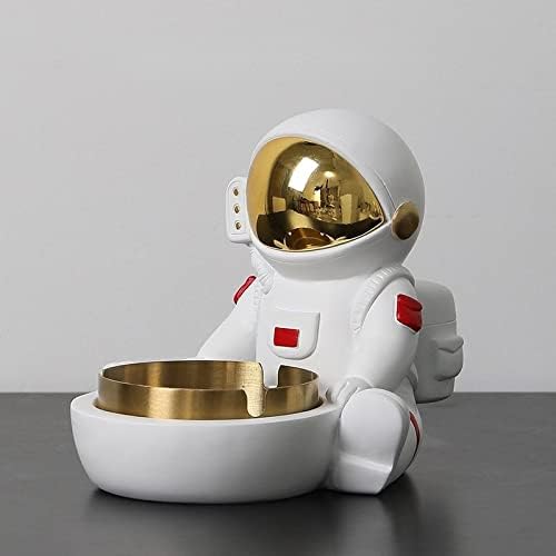 מאפרות אסטרונאוט של Luckymeet עם אפר זבוב מכוסה יכולים לשמש גם כקישוטים שרף כסף א