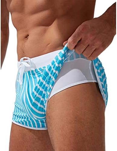 תחתונים BMISEGM גברים גברים שכבה כפולה מכנסי חוף אור אנכיים יבש מהיר תחתונים תחתונים קצרים 2XL גברים