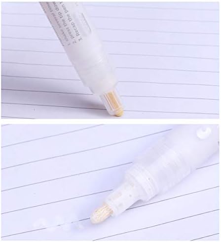 ויקסי צבע לבן עט נייר נייר קנבס סלעים פרויקטים עטים יבשים סמן קרמיקה מהירה בינוני.