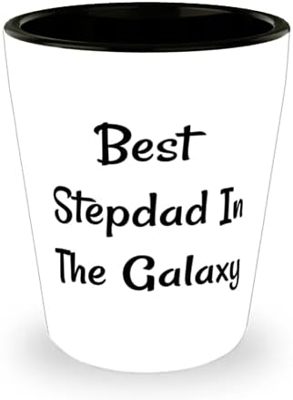 כוס שוט מיוחדת של אב חורג, האבא החורג הטוב ביותר בגלקסיה, מפואר לאבא, יום האב