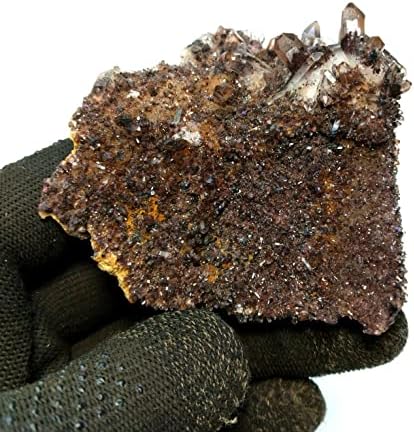 חדש מצא 110 גרם מסי אדום המטיט שקיעה פנטום קוורץ ריפוי קריסטלים אבן 7x6x4 סמ