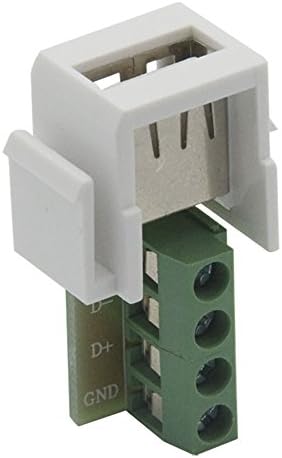 Yinxiong (5 חבילות אבן מפתח USB 2.0 מתאם שקע עם חיבור בורג אחורי