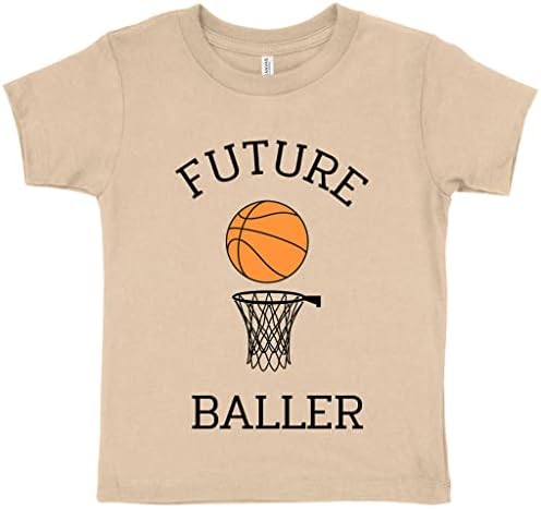 חולצת טריקו פעוטות עתידית - חולצת טריקו של כדורסל לילדים - חולצת טי ספורט לפעוט