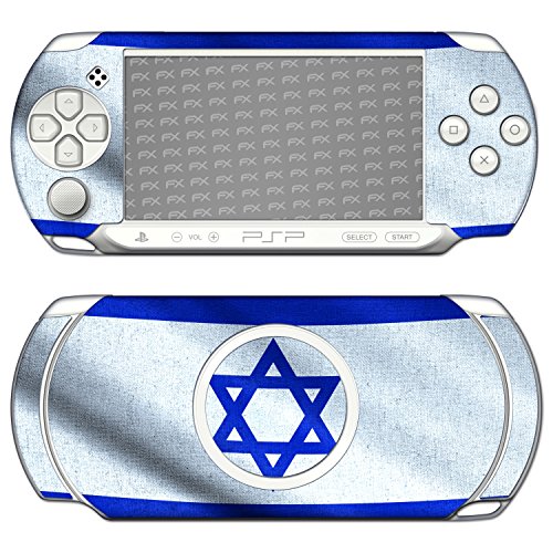 Sony PSP-E1000 / E1004 עור עיצוב דגל ישראל מדבקה מדבקה עבור PSP-E1000 / E1004